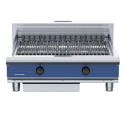 Blue Seal 900mm Electric Chargrill front view E596D