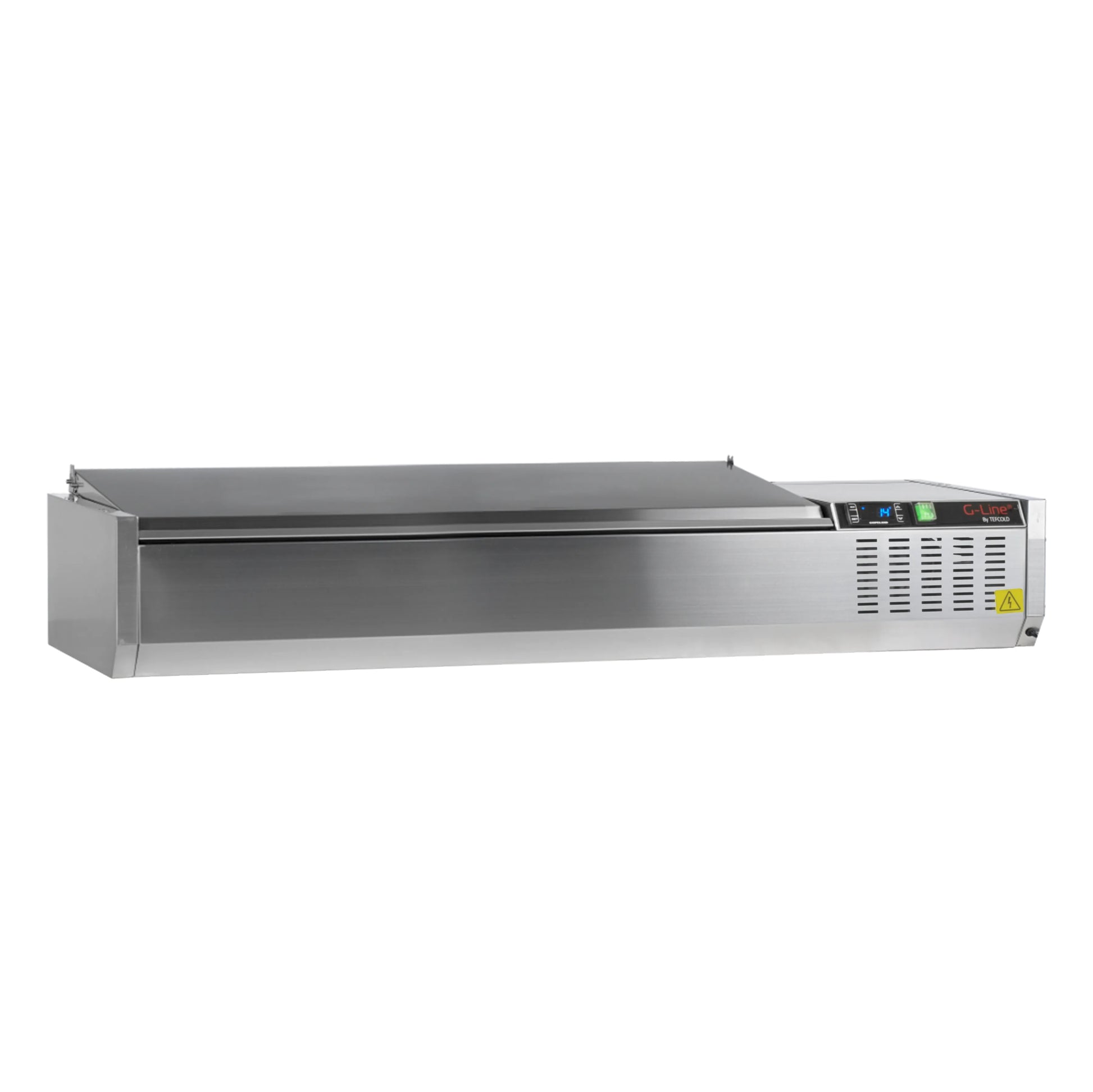 Tefcold Refrigerated Topping Unit with stainless steel lid (GVC33-150)