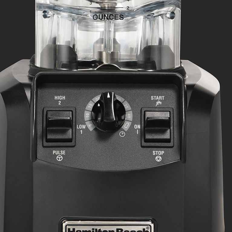 Hamilton-Beach Fury Blender HBH550 controls