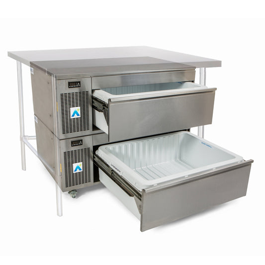 Adande 2-Drawer Undercounter Refrigerator with side engine HCS2