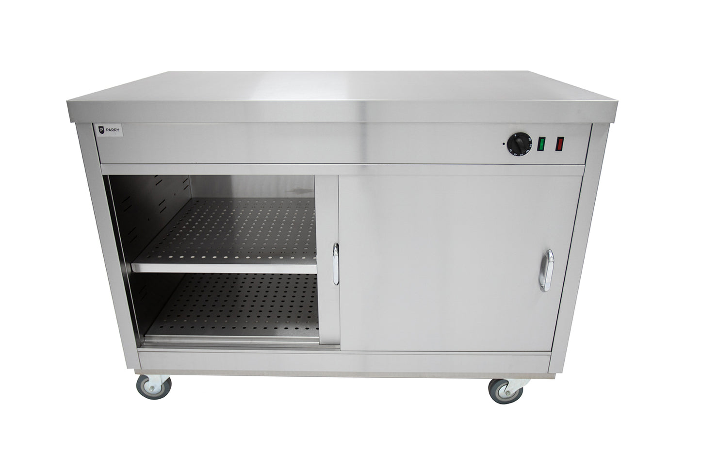 Parry Mobile Hot Cupboard HOT15 internal shelves