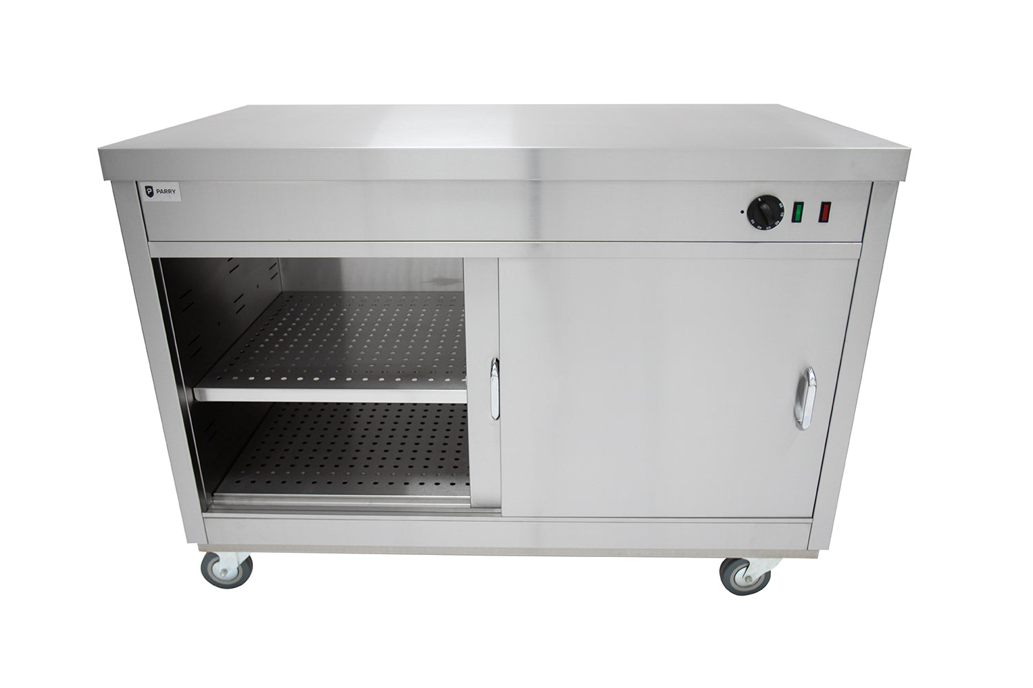 Parry Mobile Hot Cupboard HOT15 internal shelves