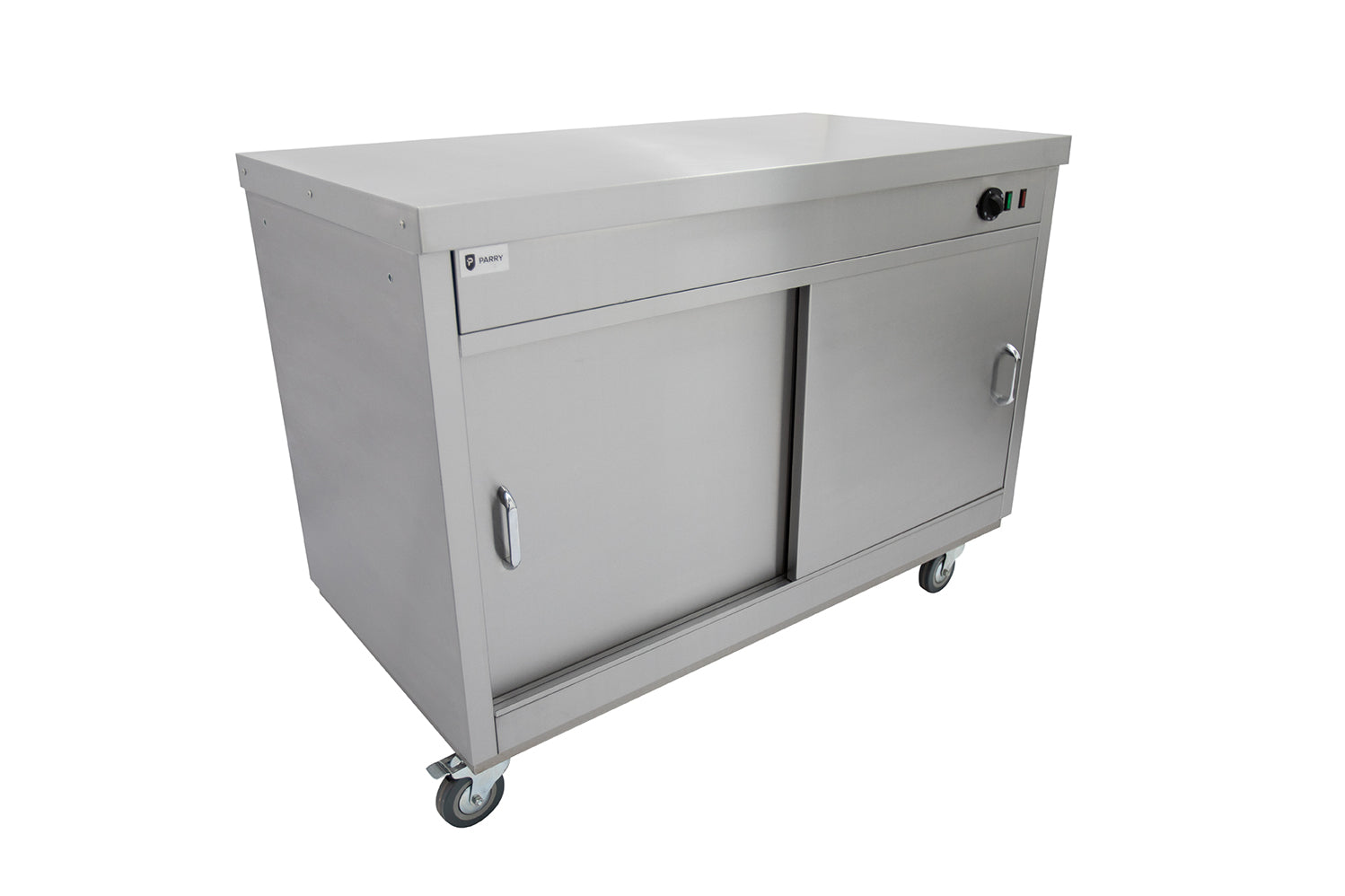 Parry Mobile Hot Cupboard HOT18 front left view