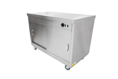 Parry Mobile Hot Cupboard HOT18 front right view