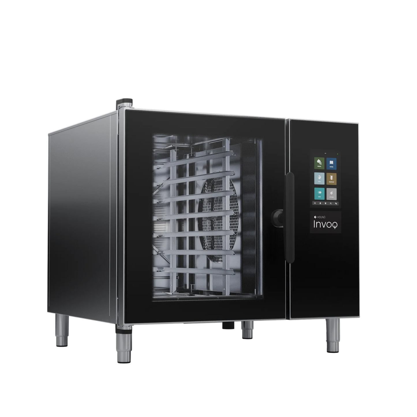 Houno Invoq 6-Grid combi oven front left view