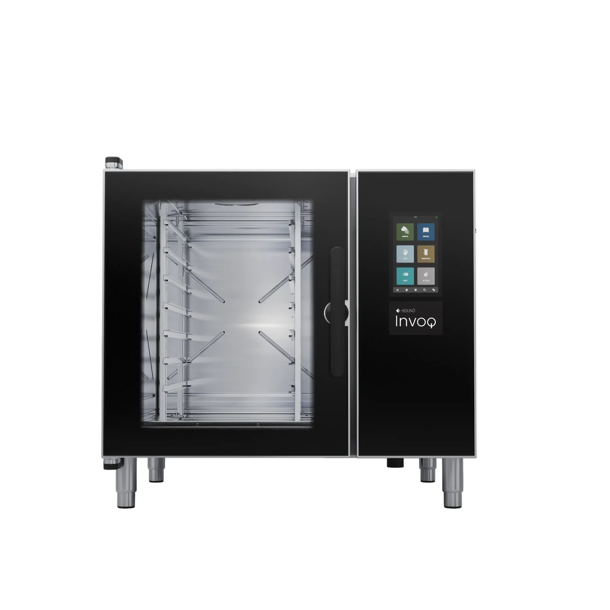 Houno Invoq 6-Grid combi oven front view