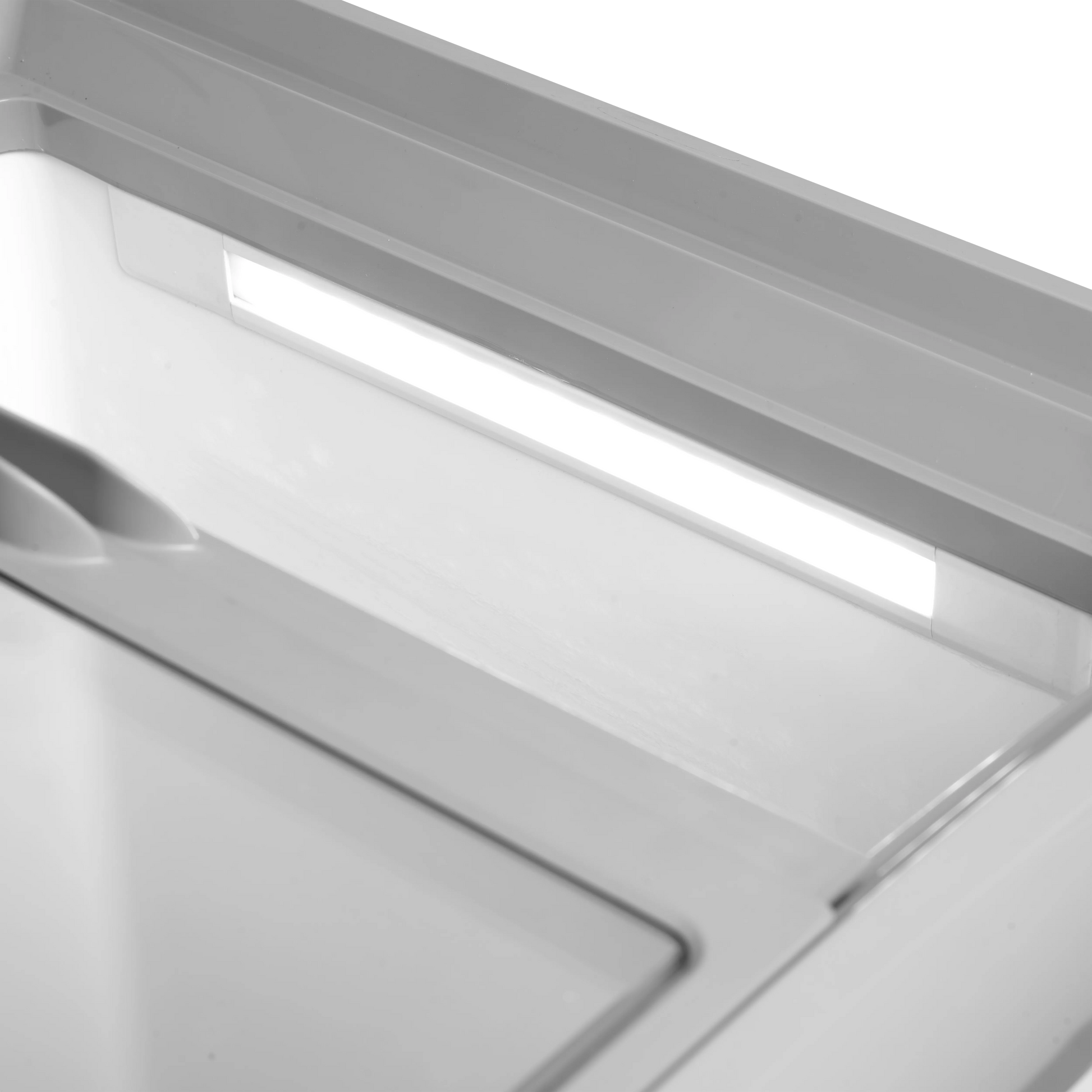Tefcold 152L Display Chest Freezer (IDC152C-W1) close up on internal lighting