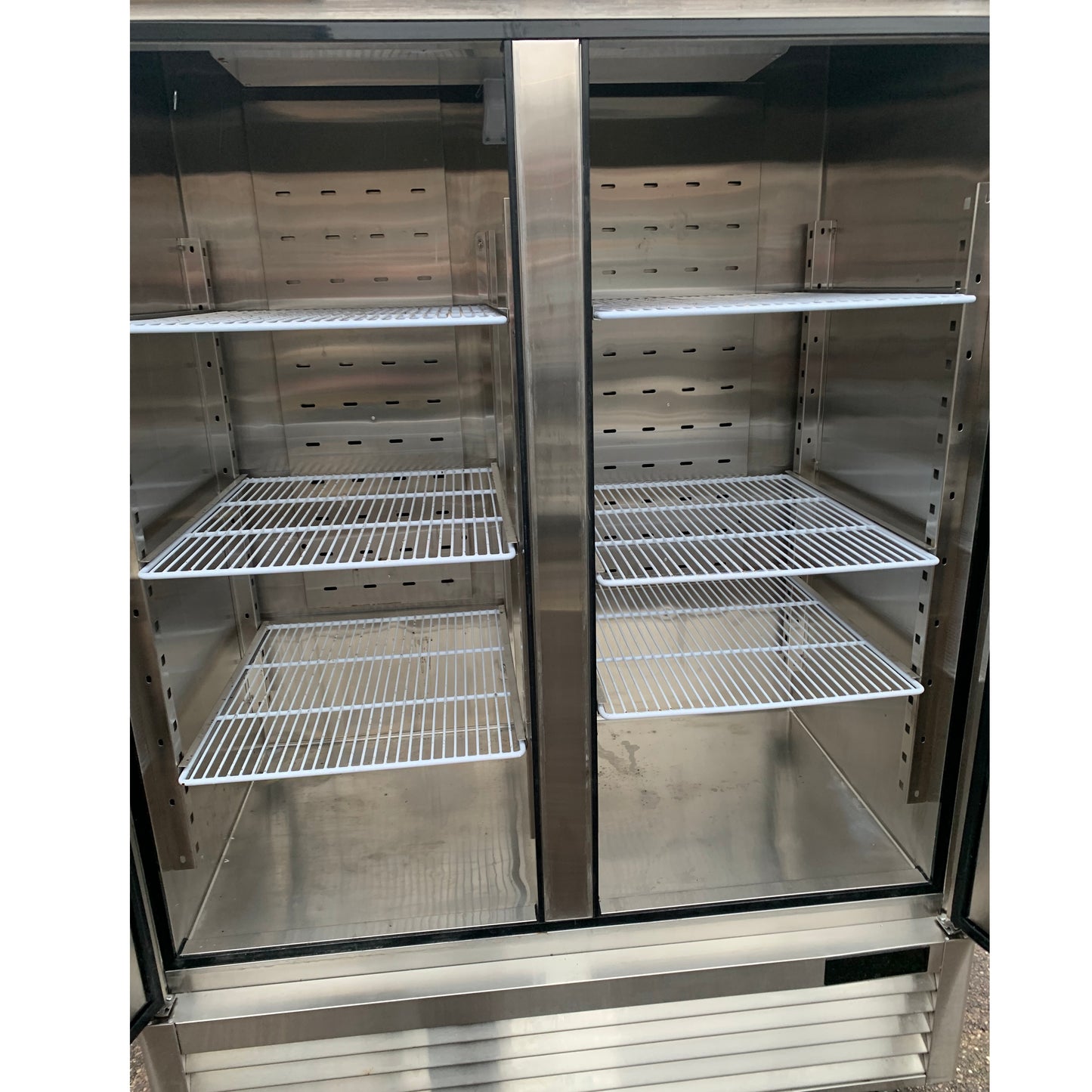Atosa 1300L Double Door Refrigerator (MBF8187GR-R) inside view