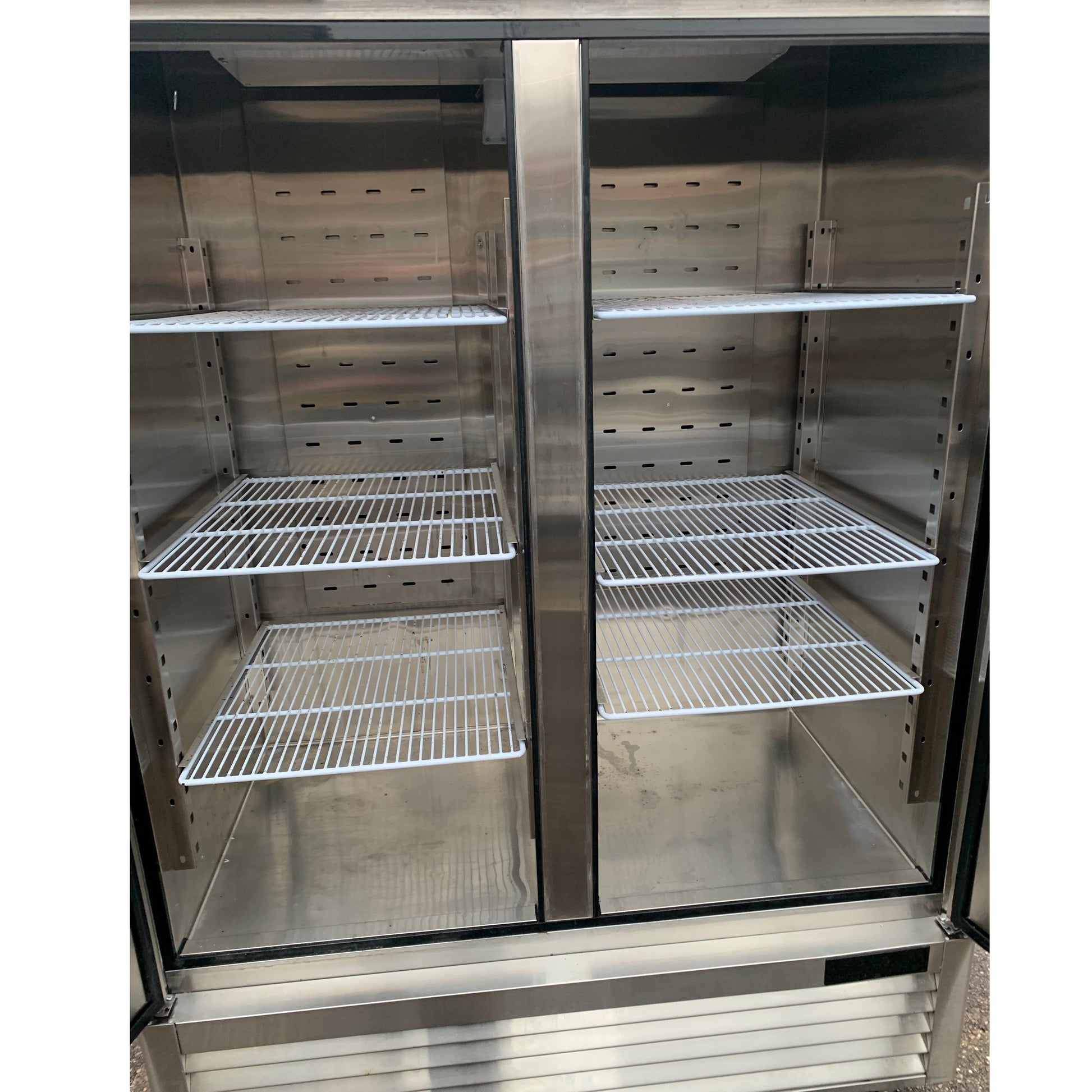 Atosa 1300L Double Door Refrigerator (MBF8187GR-R) inside view