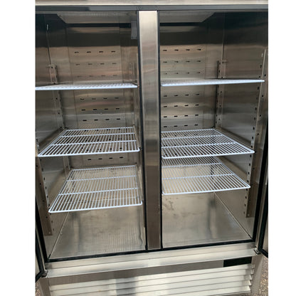 Atosa 1300L Double Door Refrigerator (MBF8187GR-R) inside view