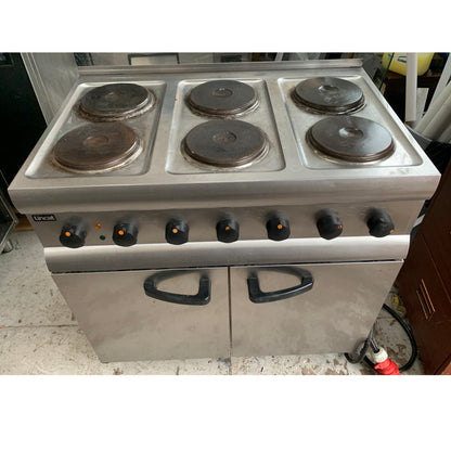 Lincat 6-Plate Electric Range (ESLR9C-R) top view