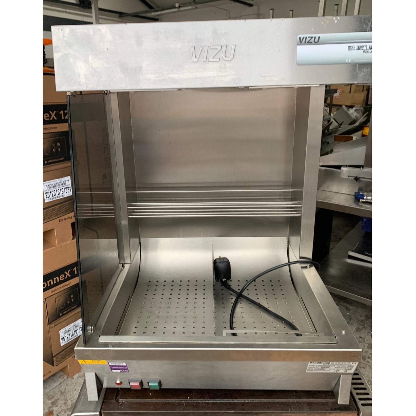 Vizu Countertop chip dump VIMIF600CT front view