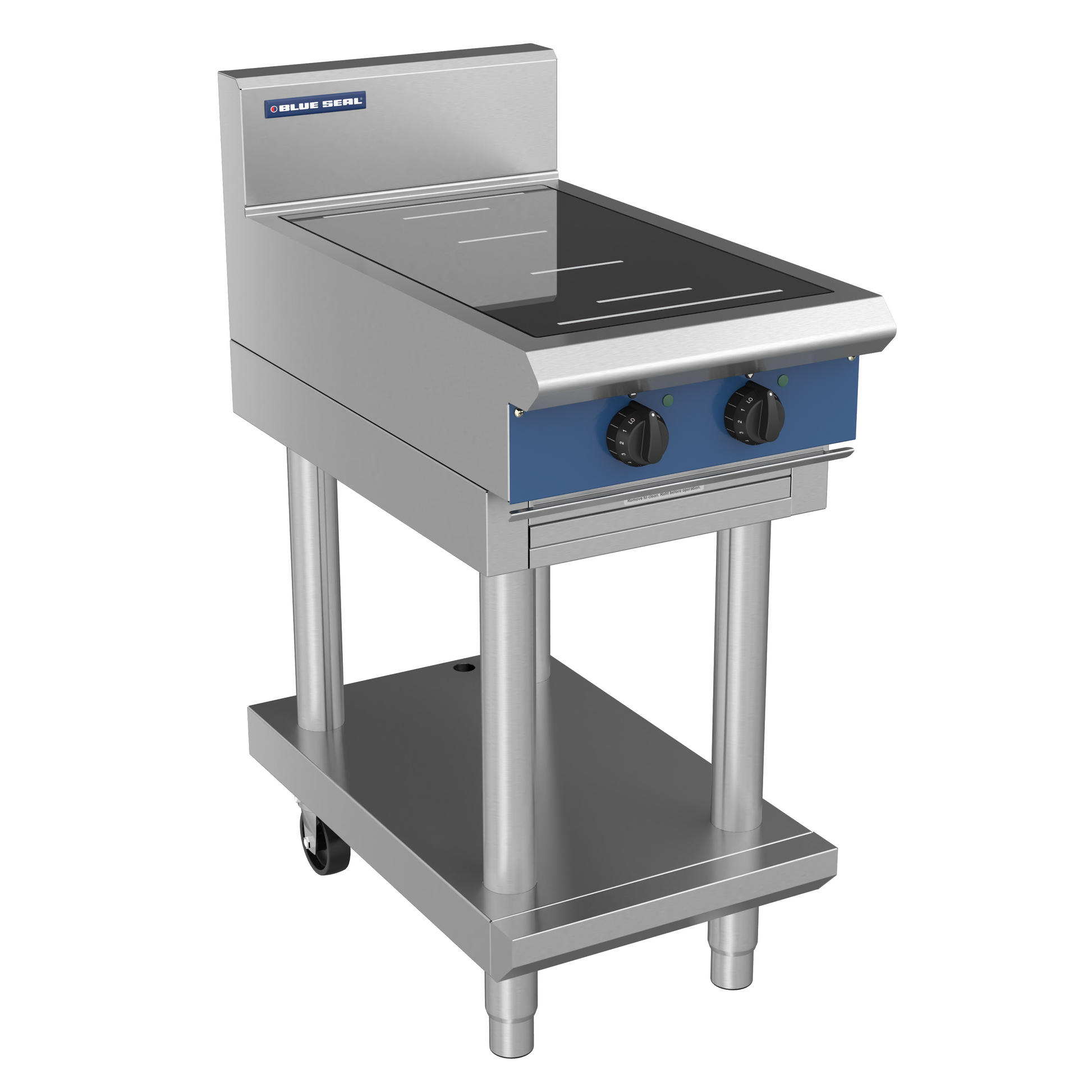 Blue Seal Induction Cooktop IN512F on open stand