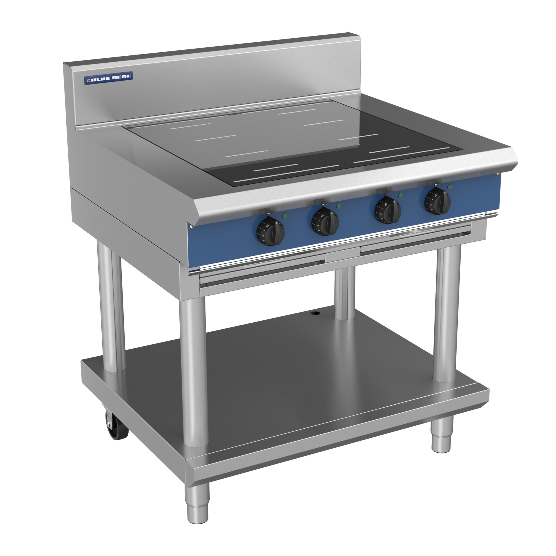 Blue Seal Induction Cooktop IN512F on open stand