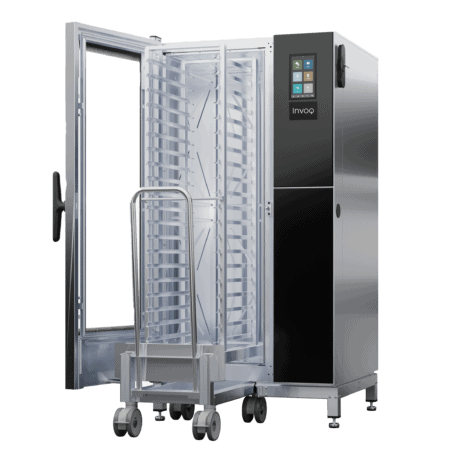 Houno Invoq 20-Grid Electric Combi Oven with roll-in rack