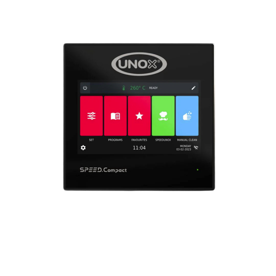 Unox High Speed Oven Speed Compact control panel