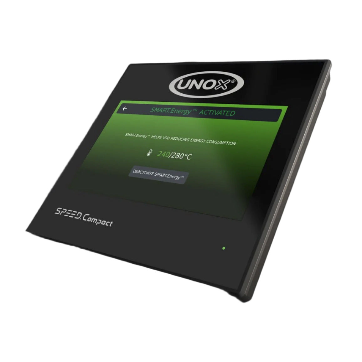 Unox High Speed Oven Speed Compact Smart Energy panel