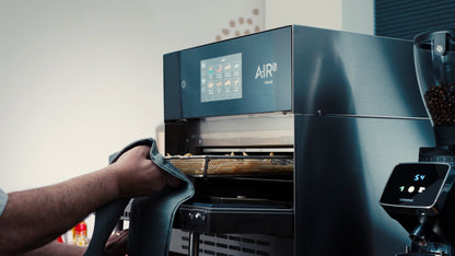 Lincat Air0 AirFryer loading fries ready for cooking