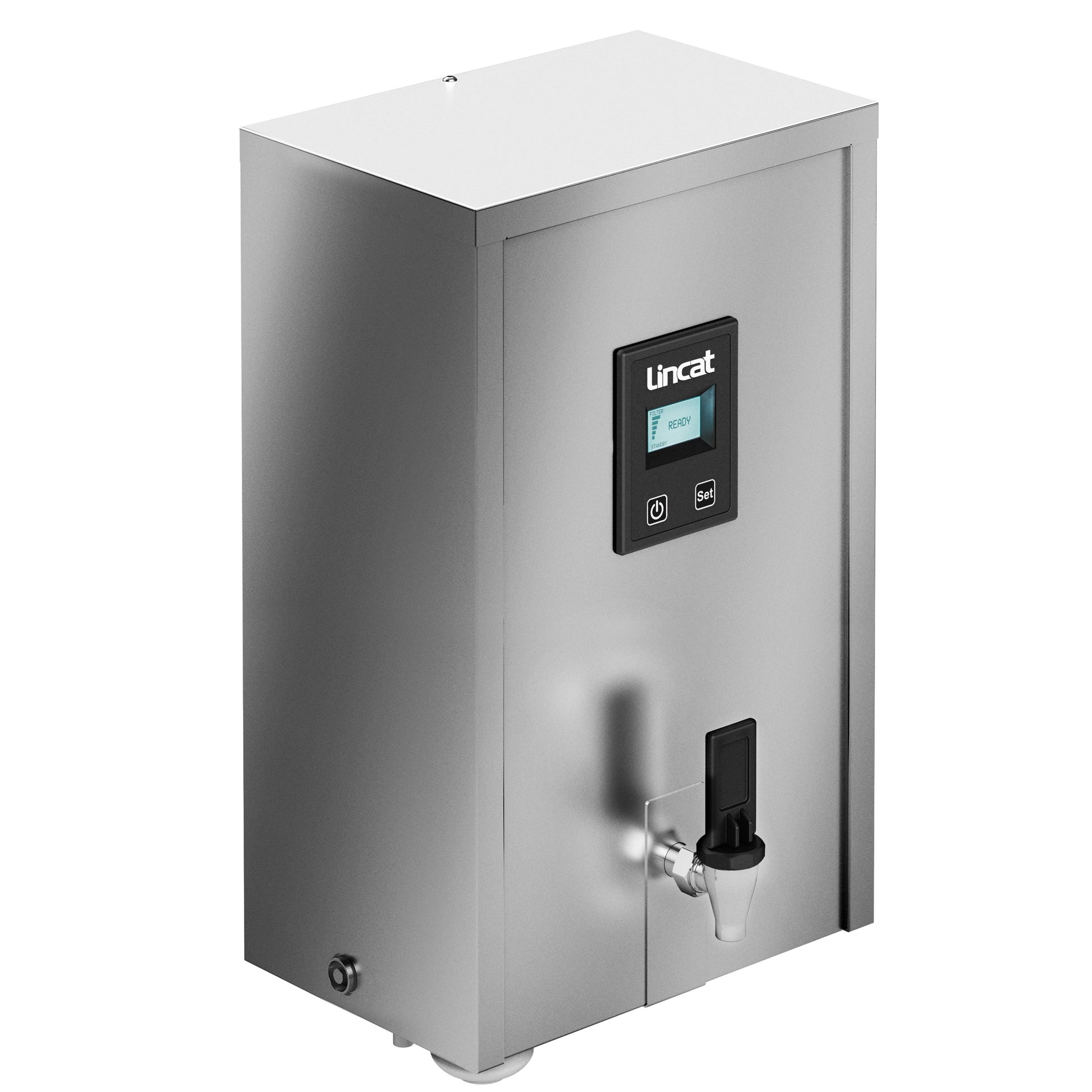 Lincat wall hung water boiler M10F side left