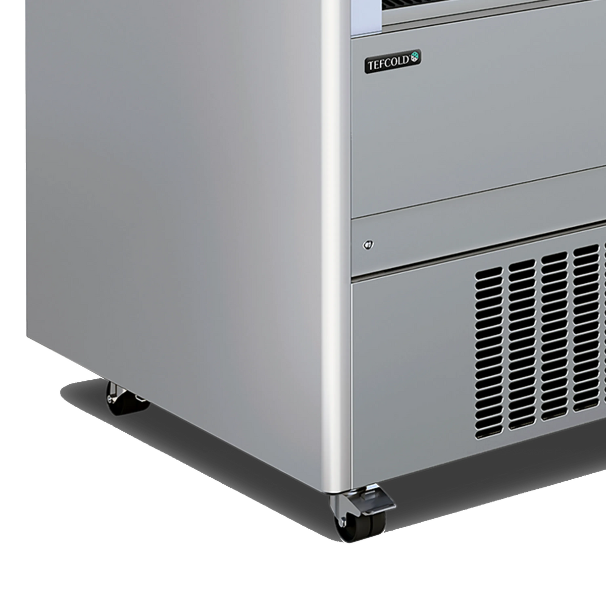 Tefcold Multideck MCX close up on castors