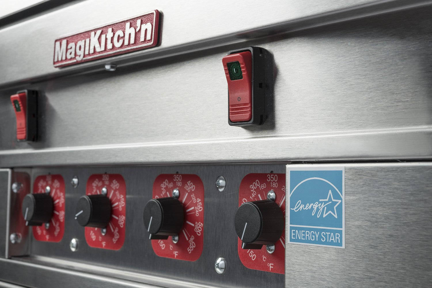 MagiKitch'n griddle control panel
