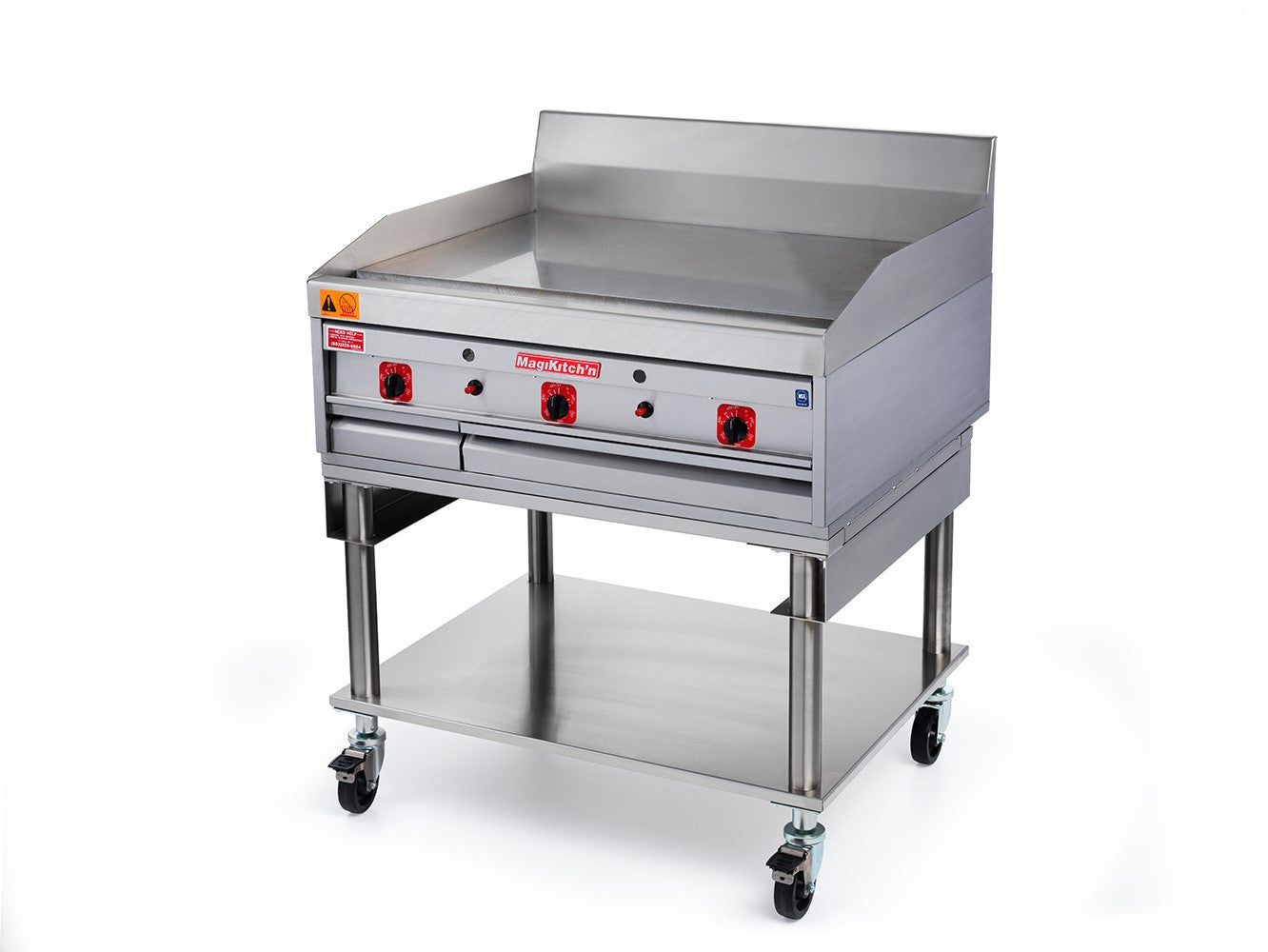 MagiKitch'n Gas Griddle MKG/C-36 front right