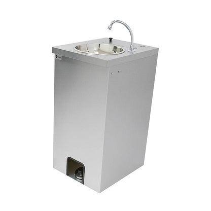 Parry Mobile Hand Wash Basin (MWBT) rear side view
