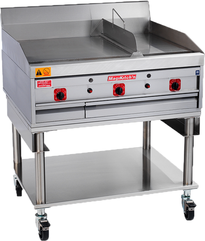 MagiKitch'n Gas Griddle MKG/C-36 front left