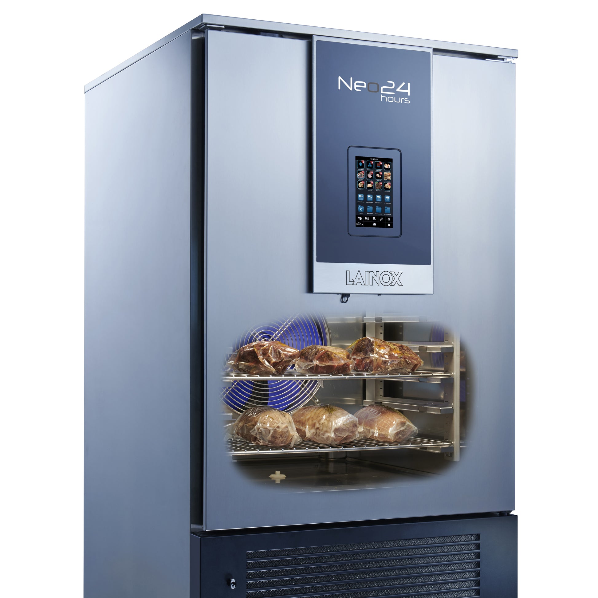 Lainox Combi-Freeze x-ray vision internal view