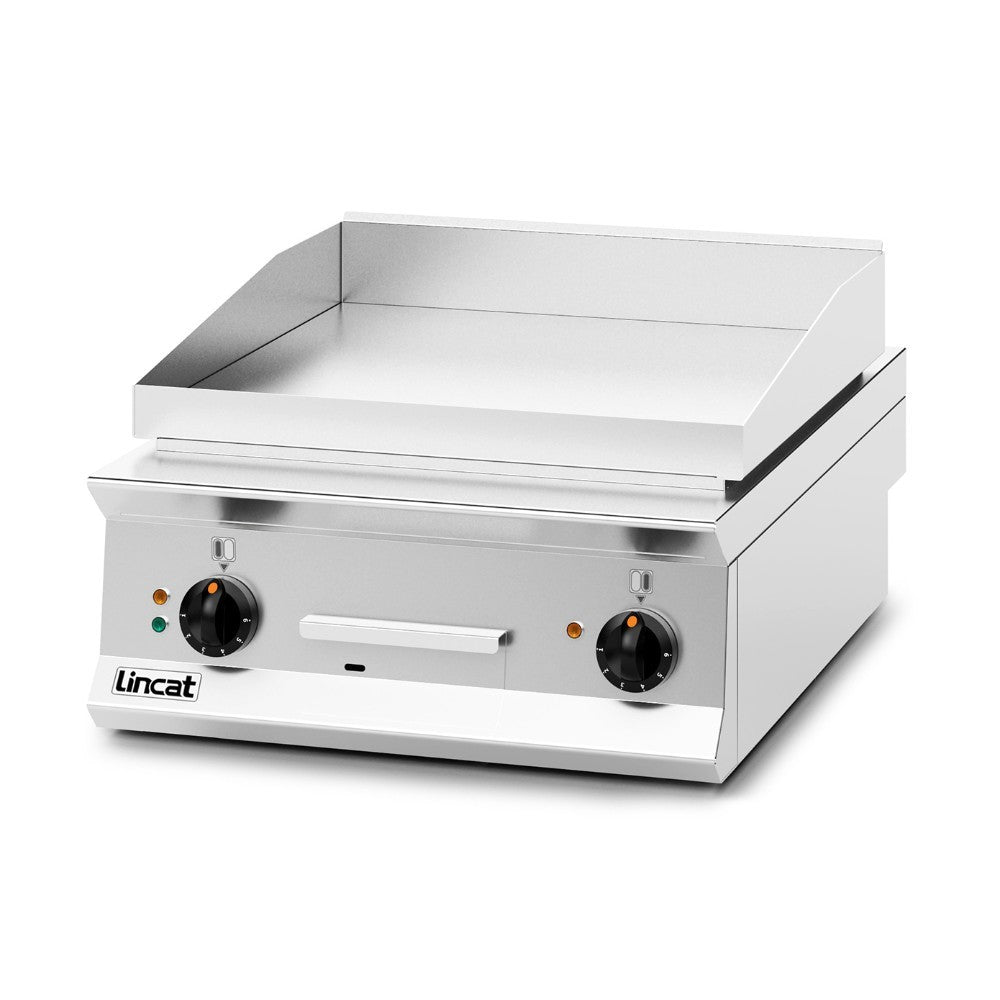 Lincat Electric Dual Griddle & Optional Chrome Plate OE8205 front right