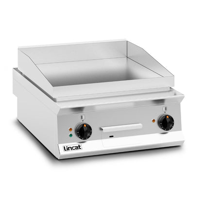 Lincat Electric Dual Griddle with Chrome Plate OE8205 front left