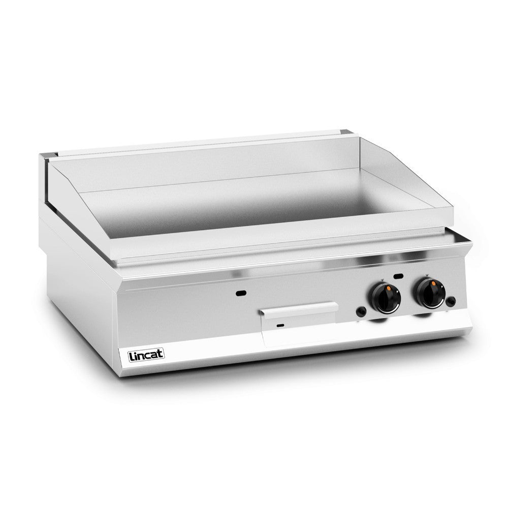 Lincat Gas Dual Griddle & Optional Chrome Plate OG8202/N/P front left