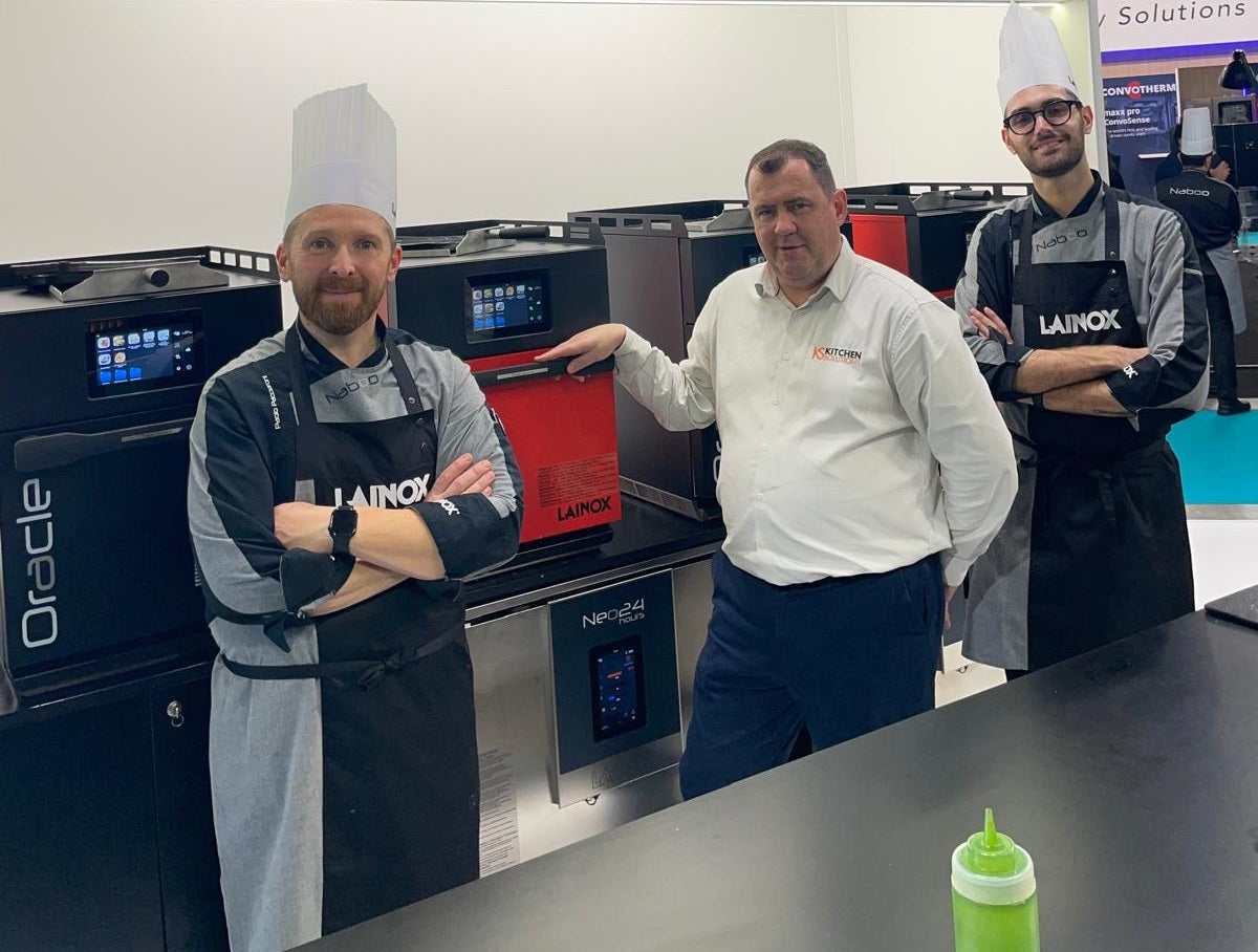 James of KS with Lainox Chefs and Oracle High Speed Ovens