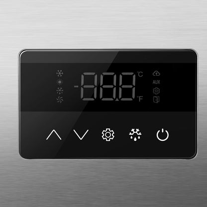 Atosa 1400L Double Door Refrigerator (PBF80RSGR) digital controls