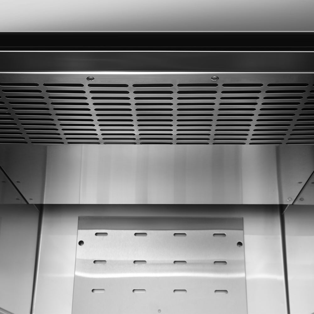 Atosa 1400L Double Door Refrigerator (PBF80RSGR) interior