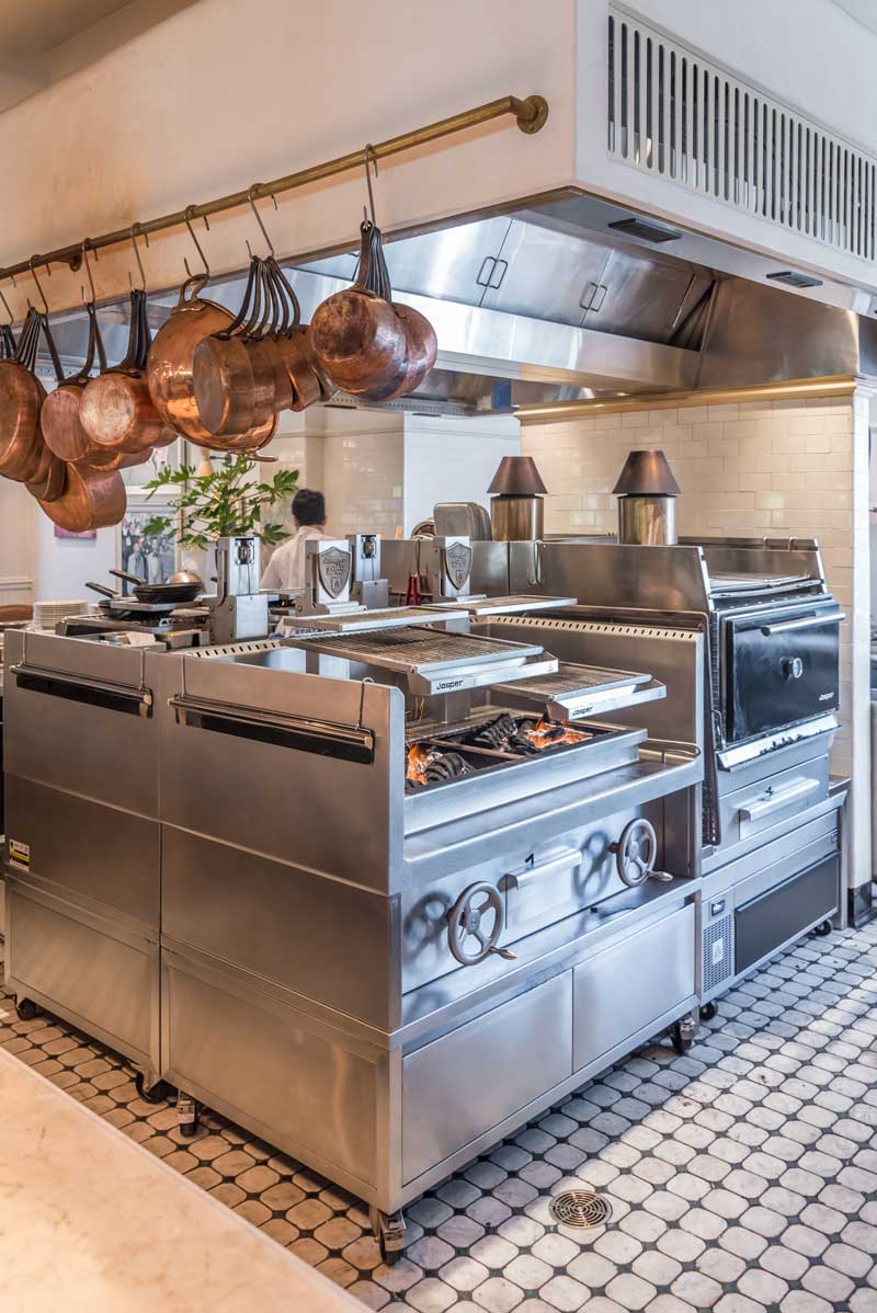 Josper oven in situ