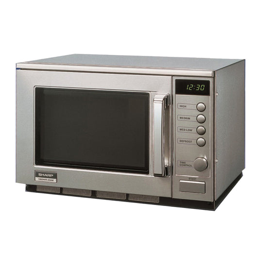 Sharp 1900w Microwave R23AM Side view