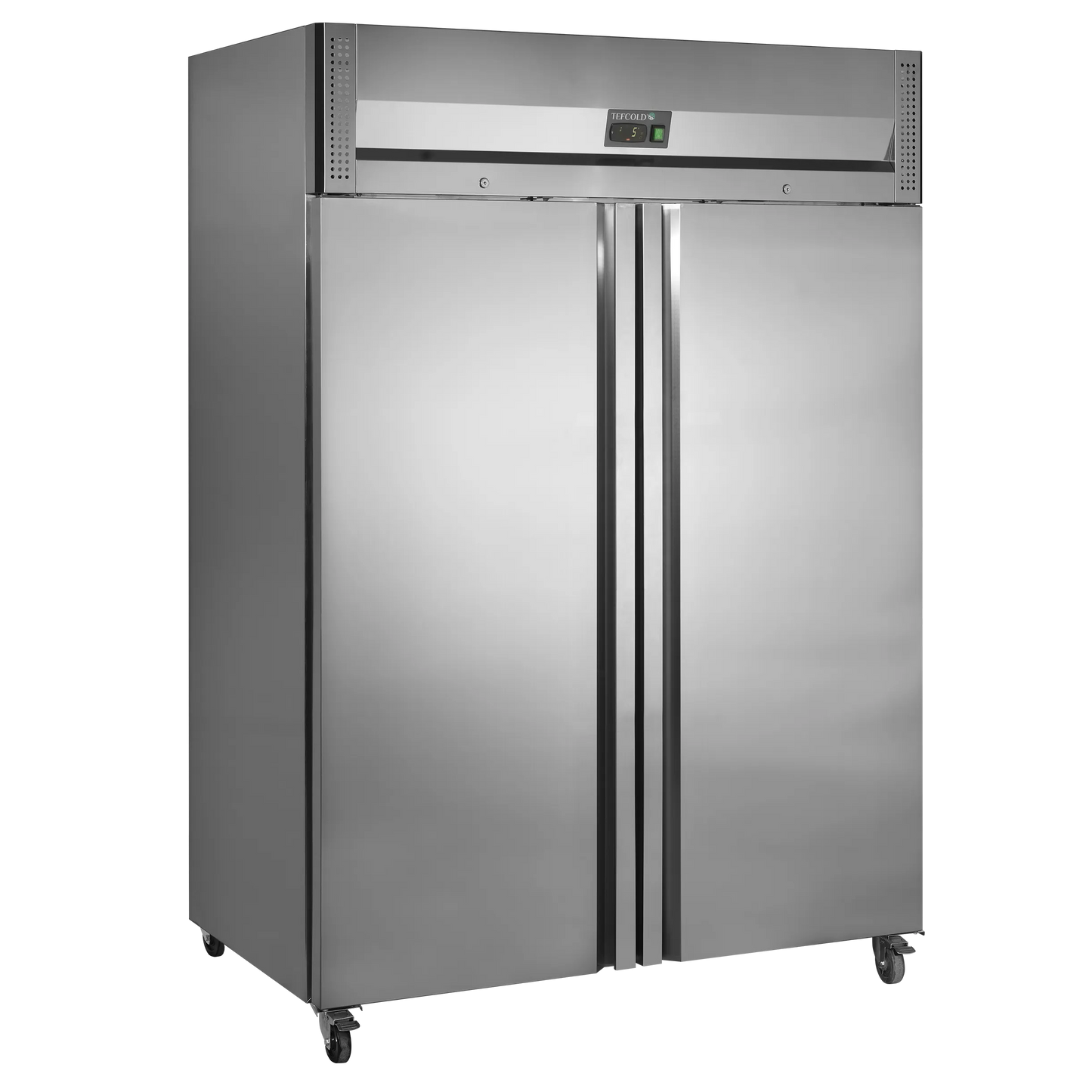 Tefcold 1300L Double Door Refrigerator (RK1420X1) with closed doors