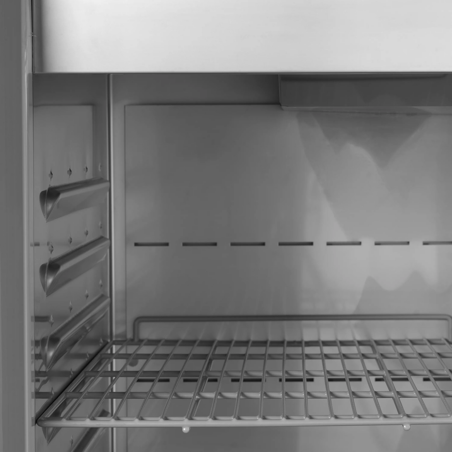 Tefcold 1300L Double Door Refrigerator (RK1420X1) shelf close up