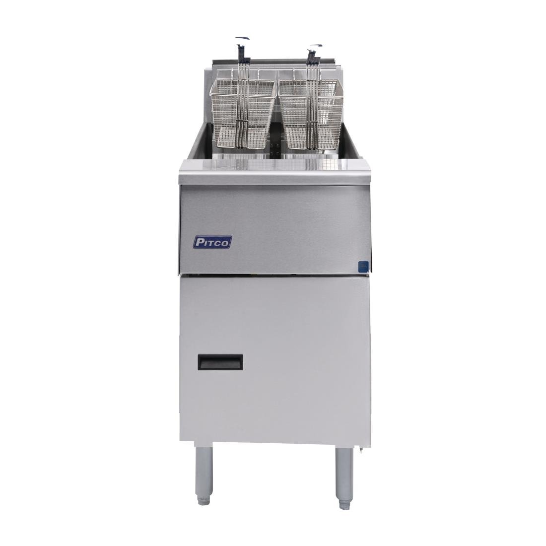 Pitco Single Tank Electric Fryer SE14S-SSTC front view