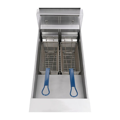 Pitco Single Tank Electric Fryer SE14S-SSTC baskets