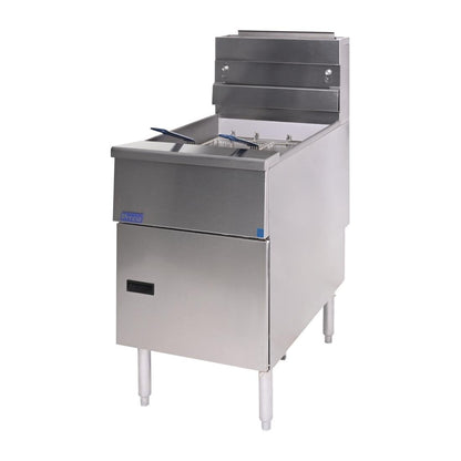 Pitco Single Tank Gas Fryer SG18S front view right 