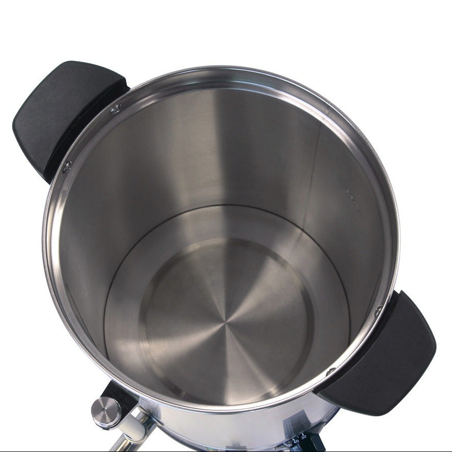 Roband Urn close up on internal stainless steel tank 