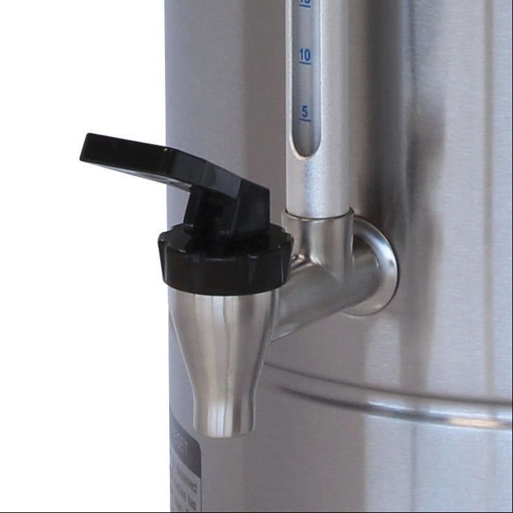 Roband Urn close up on tap