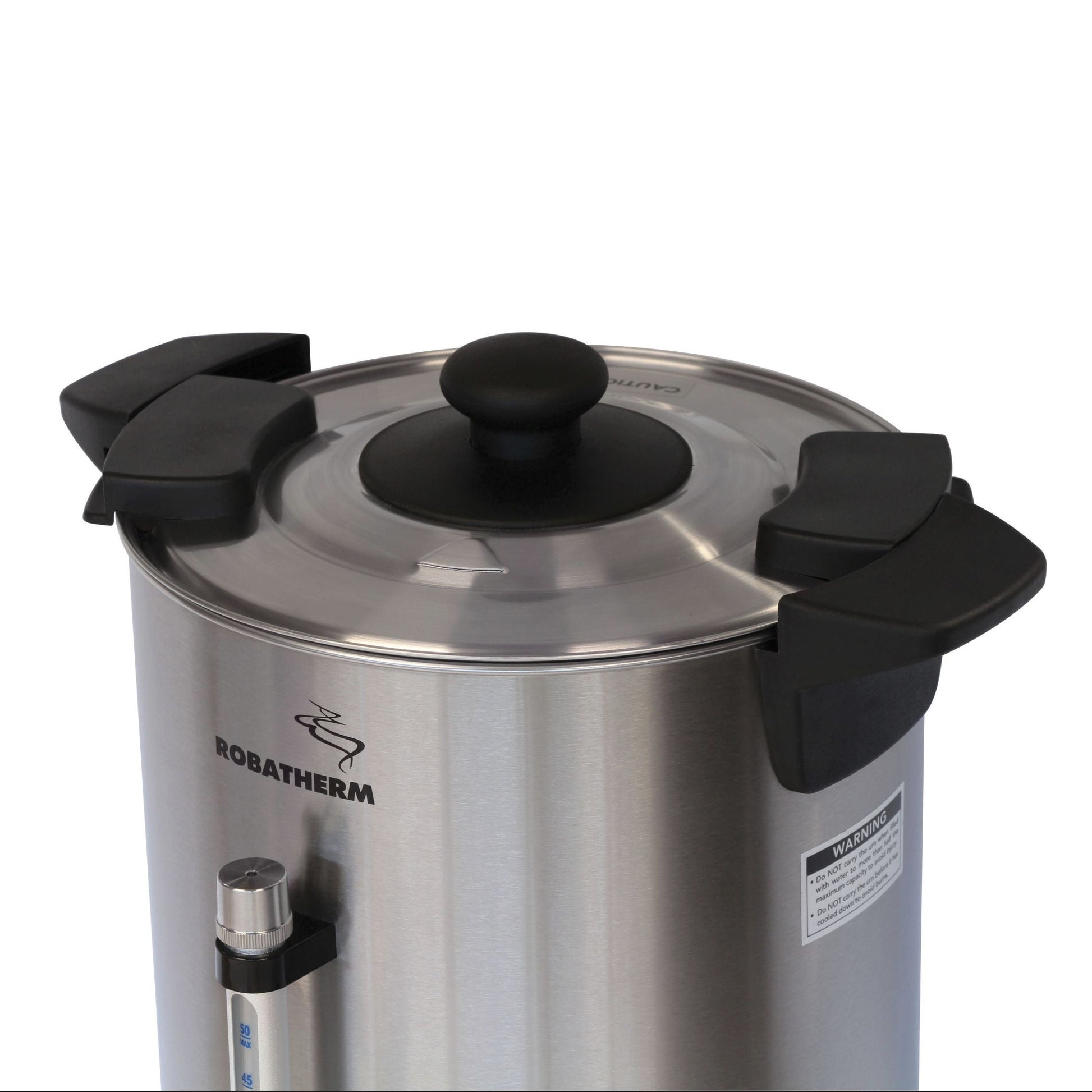 Roband Urn close up on twist lock lid