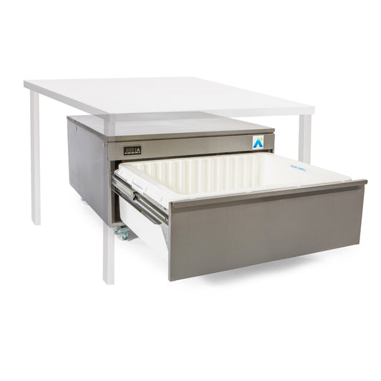 Adande Single Undercounter Refrigerated Drawer with rear engine 