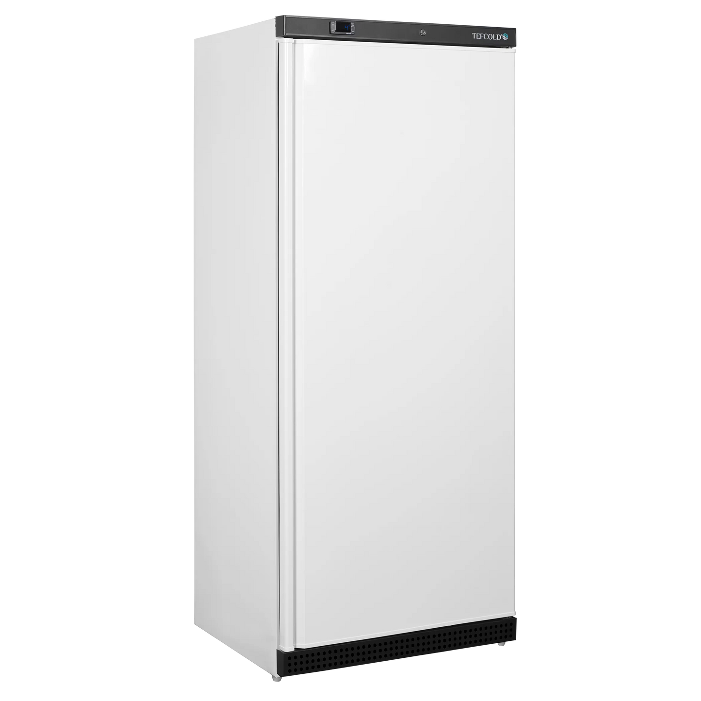 Tefcold 620L Single Door Refrigerator (UR600W1) white exterior and closed door