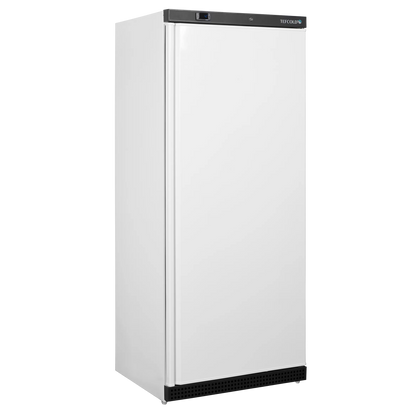 Tefcold 620L Single Door Refrigerator (UR600W1) white exterior and closed door