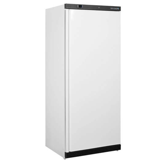 Tefcold 620L Single Door Refrigerator (UR600W1) white exterior and closed door