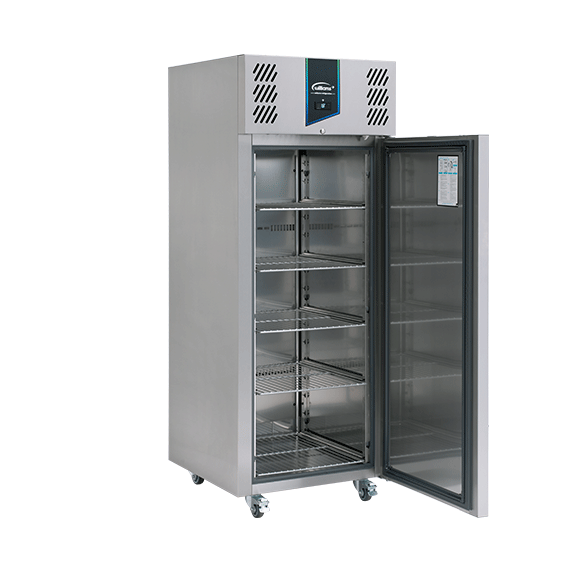 Williams 620L Single Door MultiTemp Cabinet VJ1, with door open and empty shelves